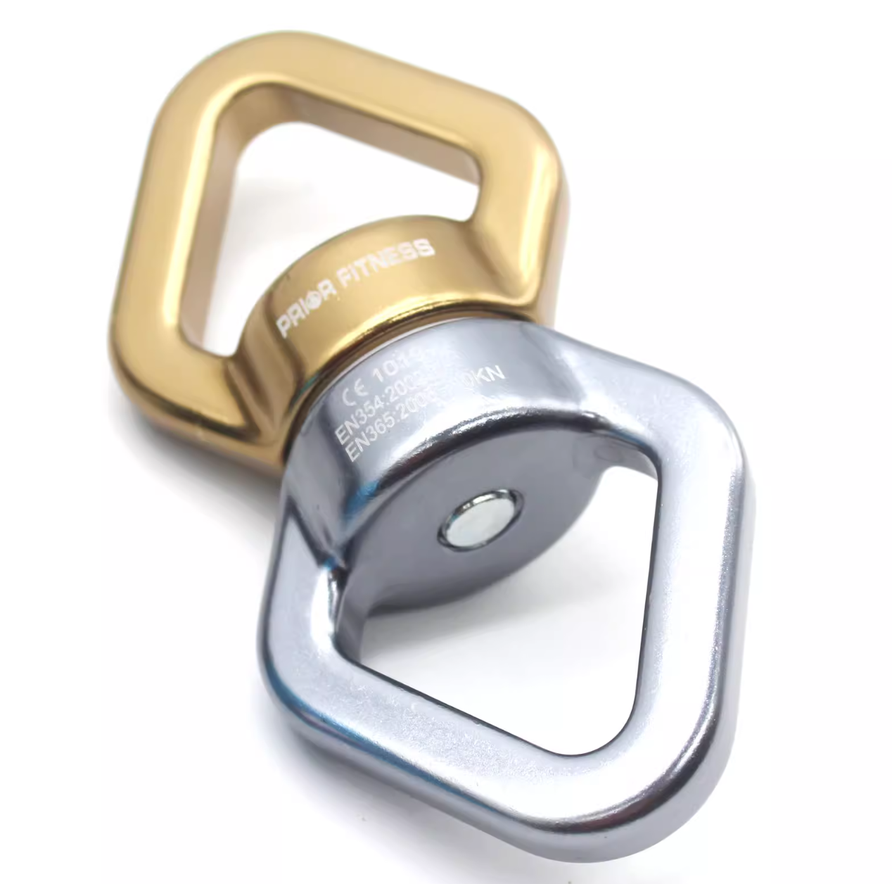 30kN Swing Swivel - CE Certified Safe Hook with 360° Rotational Device - Silent Hanging Accessory for Tree Swing, Aerial Dance,: Beige