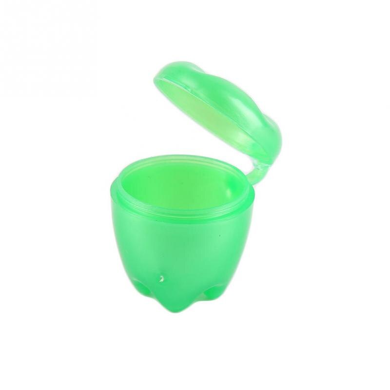 4 Pcs Multicolor Baby Tand Doos Bladverliezende tand Verpakking Dental Melk Tandheelkundige kliniek kleine Creatieve melktand case #17