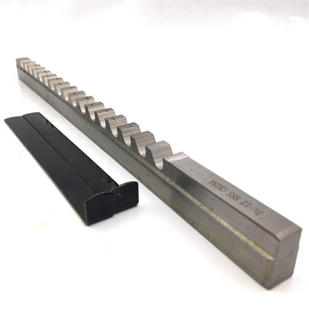 12mm D Push Type Keyway Broach Cutter &amp; Shim HSS High Speed Steel CNC Cutting Tool with Shims