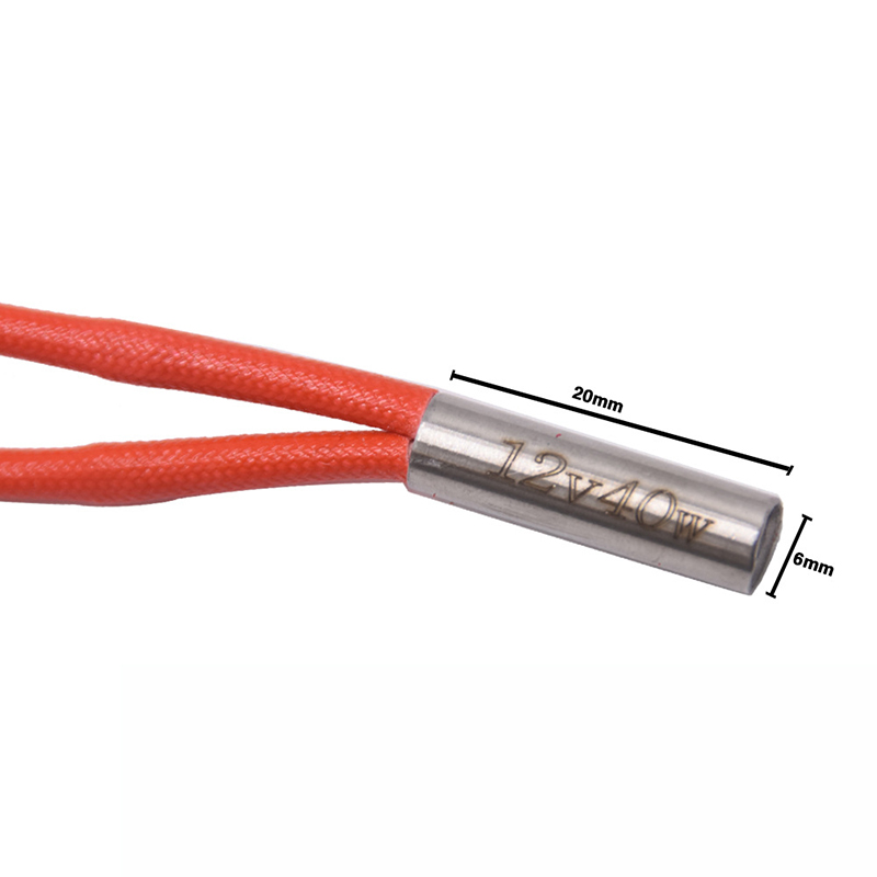 12v/24v varmestaver med 40w terminaler  xh2.54 3d skrivertilbehør