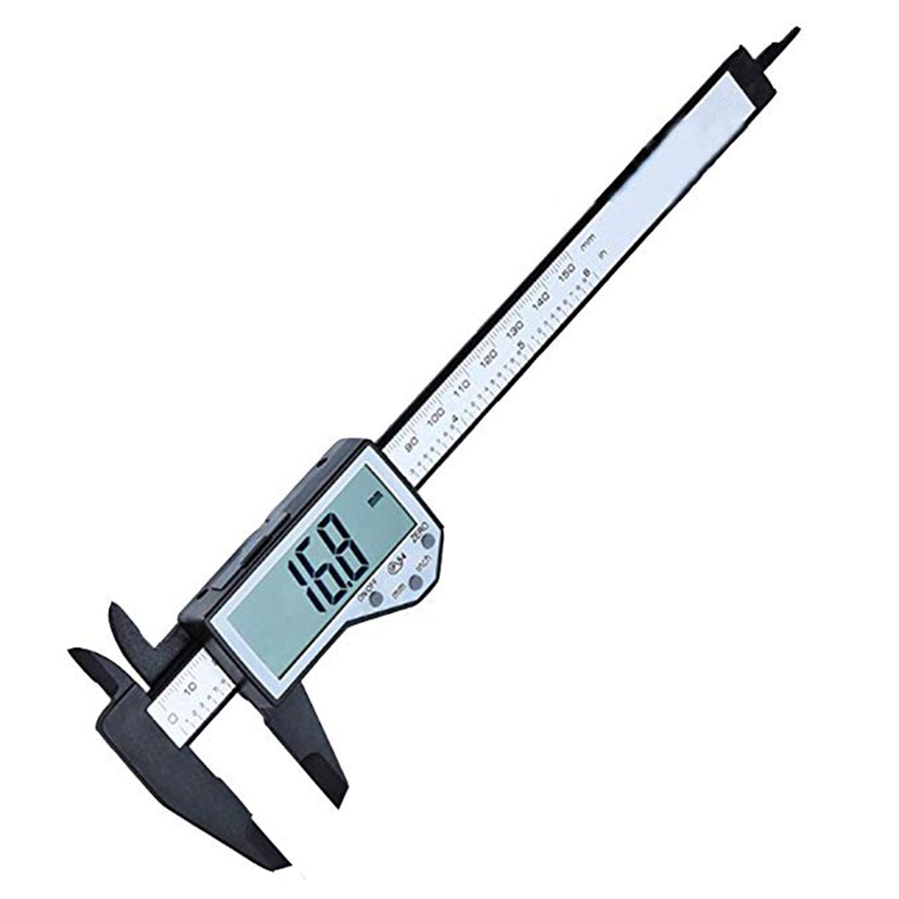 Electronic digital vernier caliper large screen waterproof splash plastic caliper antique measurement 0-150mm IP54 large screen