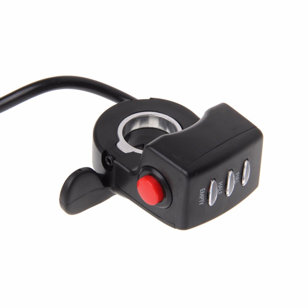 Black Diamond 7/8" 22mm Electric Scooter Throttle Grip - 12v 24v 36v 48v E-Bike