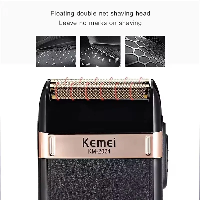 Kemei KM-2628 KM-678 KM Electric Hair Clippers Beard Clipper Rechargeable Men's Shaver Hair Trimmer Kit Men