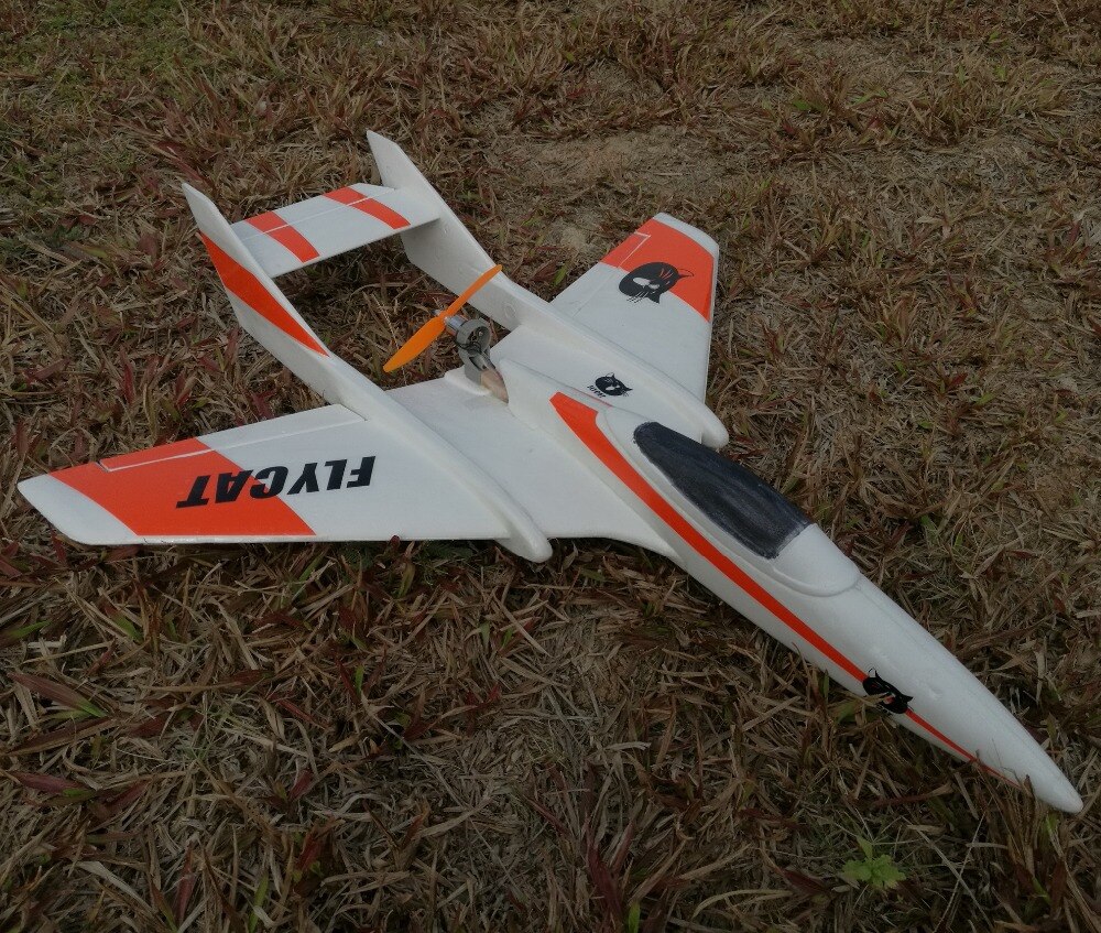 Rc legetøj fly model flycat flyve kat kit