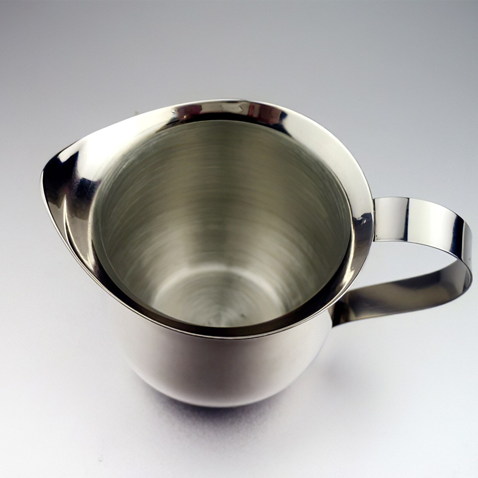 Stainless Steel Milk Cup Pointed Mouth Milkshake Cup For Home Office Restaurant Stainless Steel