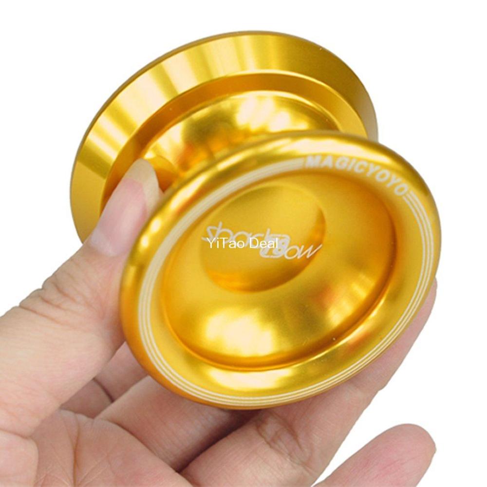 Golden yoyo Bal Magic YoYo T8 Shadow Aluminium Professionele Jojo