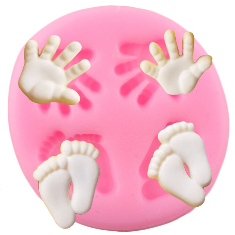 3D Baby Hand Voeten Chocolade Siliconen Mallen Bab Grandado 3d-baby-hand-voeten-chocolade-siliconen-mallen-bab-grandado