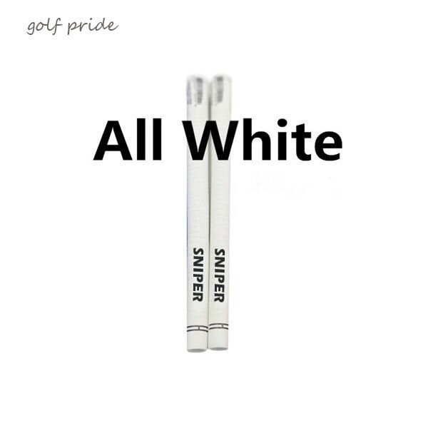 100 Punten Classic Golf Grip Standaard/Midsize/Jumbo 10 Stks/partij Drie Specificatie Optioneel: white standard