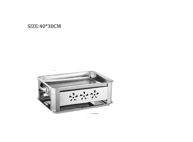 fish Grilled Furnace Charcoal Alcohol Dual use BBQ Stoves Stainless steel meat fryer barbeque oven: 2