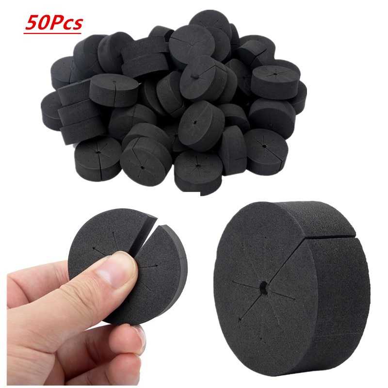 Neoprene Collars for Hydroponics System Soilless Cultivation Seedlings Planted Sponge Hydroponic Vegetable Cultivation Planting