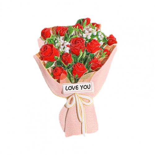 Fridge Sticker 3D Simulation Resin Refrigerator Magnets Sticker for Home: 2