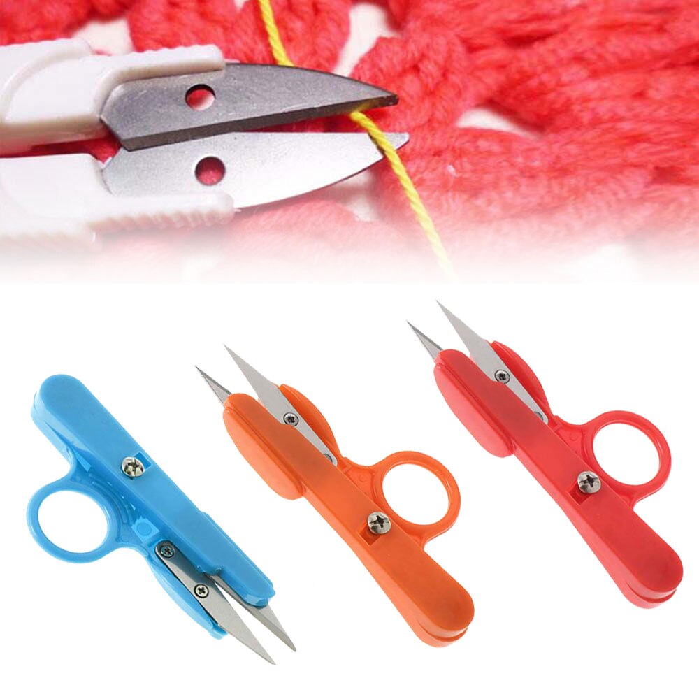 Sewing Thread Scissors fish line Trimmer Cross Stitch Tailor Clipper Portable cutter Nipper coupe fil couture Sewing Accessories