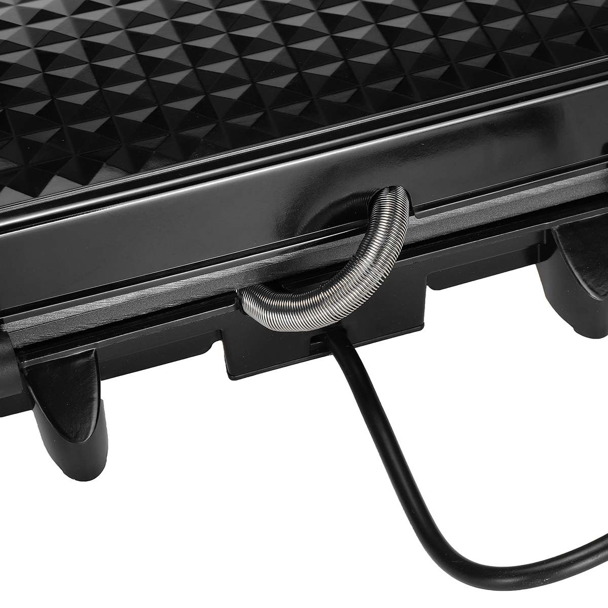 750W Steak Barbecue Machine BBQ Griddle Electric Hotplate Kitchen Appliances Smokeless Grilled Meat Pan Electric Grill