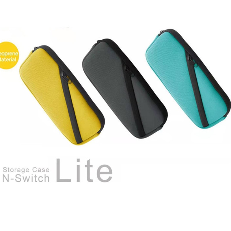 Neoprene Storage Case travel Bag for Nintend Switch Lite Accessories Soft Protection Shell Pouch For Nintendo Switch Lite Mini