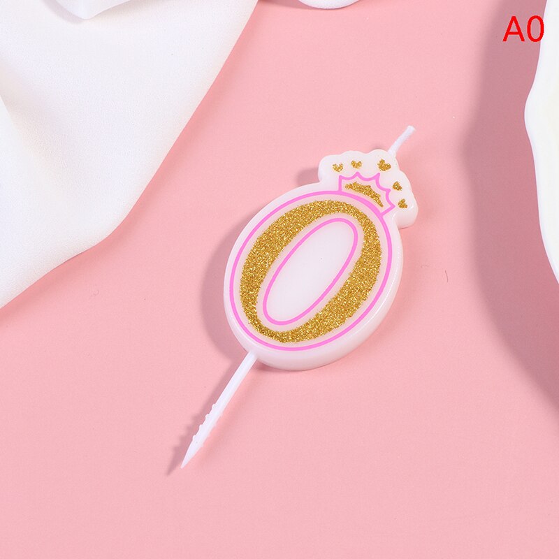 0-9 Nummer Verjaardag Kroon Kaarsen Leeftijd 0-9 Kind Verjaardag Feestartikelen Kaars Decoratie Cake Kaarsen: 0