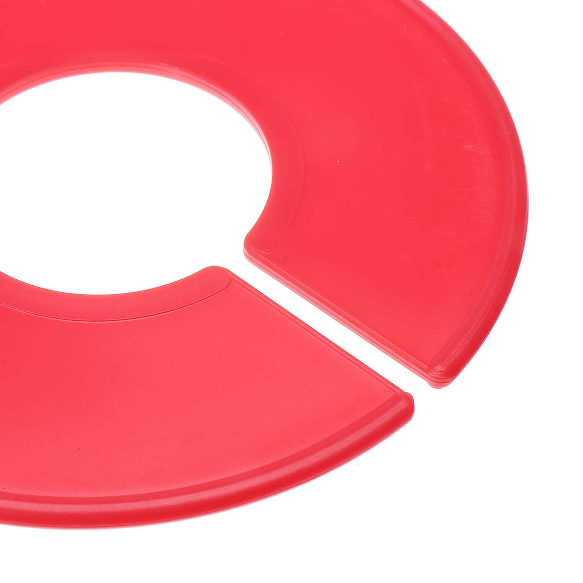 8 stk diy baby klær størrelse skillevegger plast klær merking ringe størrelse skillevegger plagg størrelse koder runde kleshengere stativ