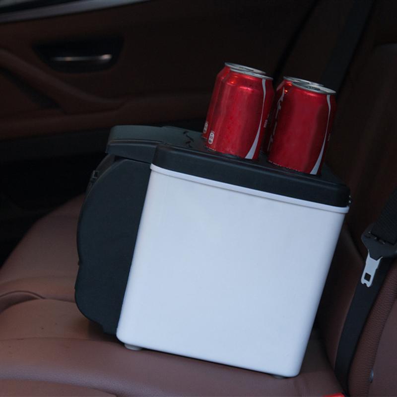 6L 48W Mini Auto Kühlschrank Kompressor Tragbare Wärmedämmung Box Fahrzeug Kühlschrank Auto Kühlschrank Mit Gefrierfach Für Camping Reise
