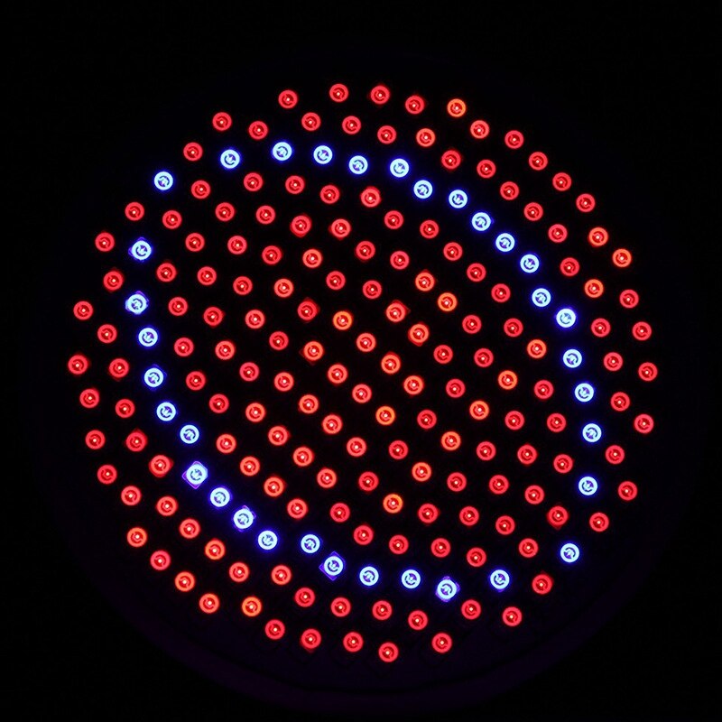Täyden spektrin led- kasvatuslamppu 200 led-valo kasvien kasvulle vaaleanpunainen sininen led-valo kasveille kukkakasvulamppu
