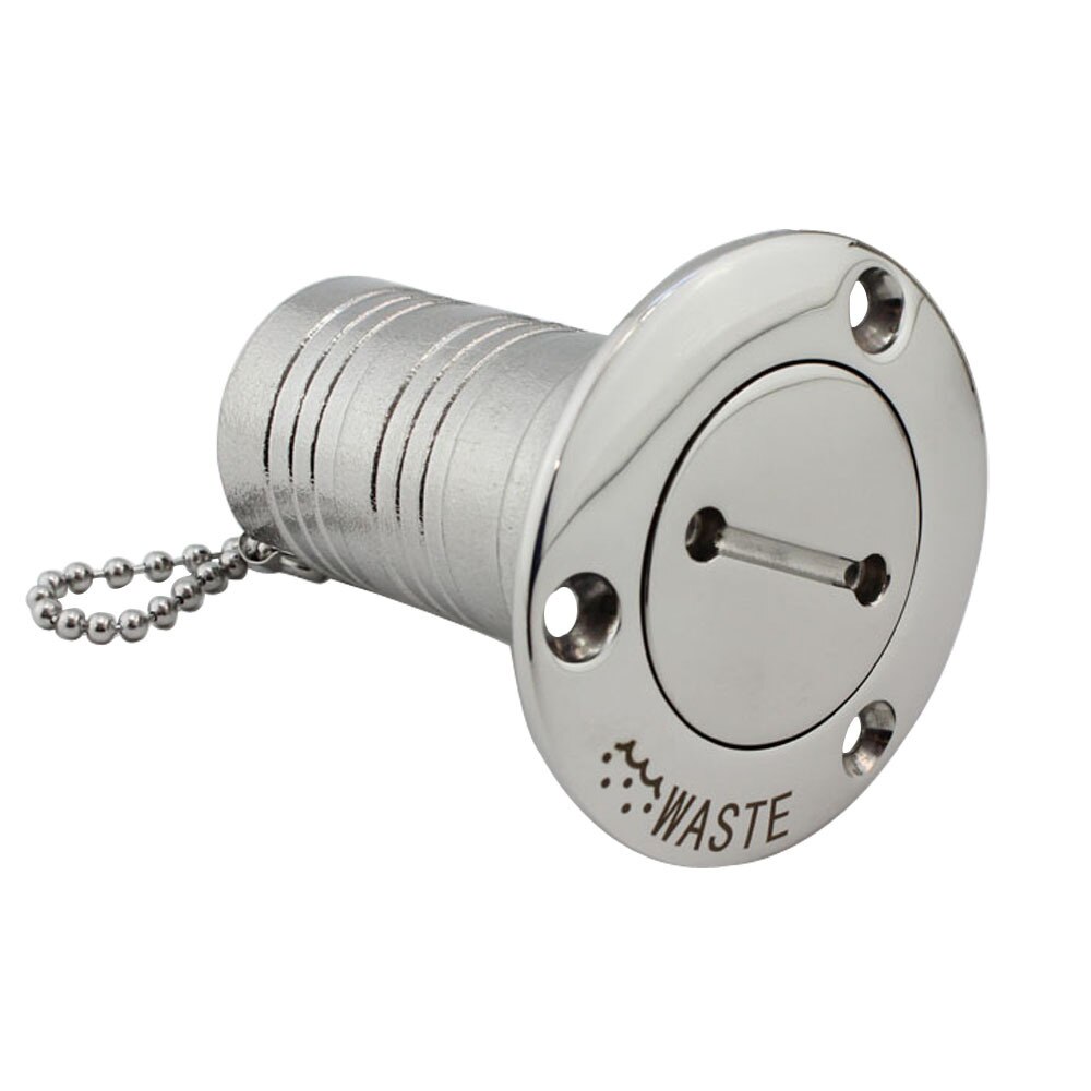 Marine Boot Dek Filler Rvs 316 Hardware GAS DIESEL BRANDSTOF AFVAL WATER Key Cap Filler 1.5 "en 2"