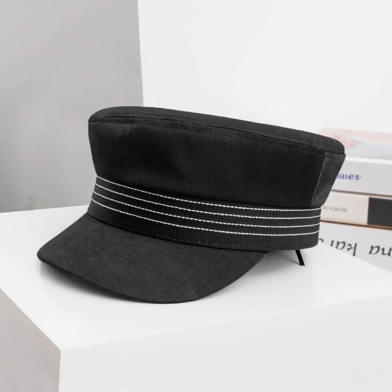 Canvas Tas Baret Hoeden Voor Vrouwen Dames Retro Vrouwen Franse Mode