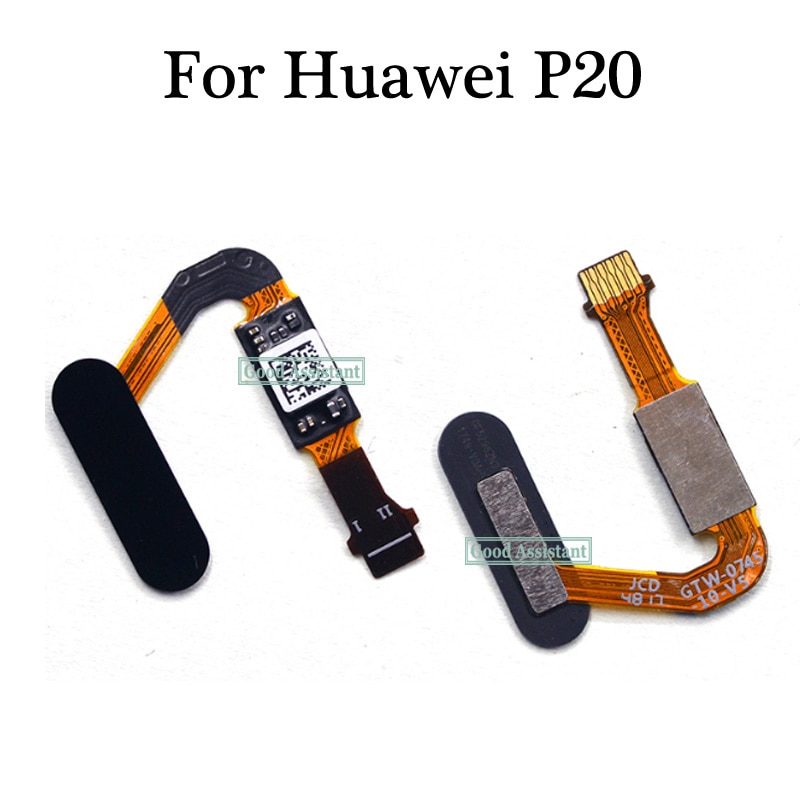 Fingerabdruck Scanner Für Huawei P20 EML-L09 EML-AL00 EML-L29 berühren Sensor Ich würde Heimat Taste Montage biegen Kabel