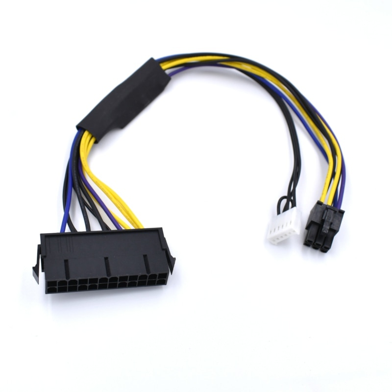 24 Pin Naar 6 Pin Pci-E Atx Belangrijkste Voeding Adapter Kabel Voor HP8380 8000 880 600G1 Moederbord