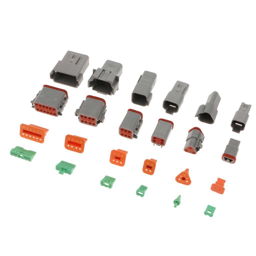 Pin Socket Kit Deutsch 2,3, 4,6, 8,12 Pin Connector Kit mit Gehäu... – Vicedeal