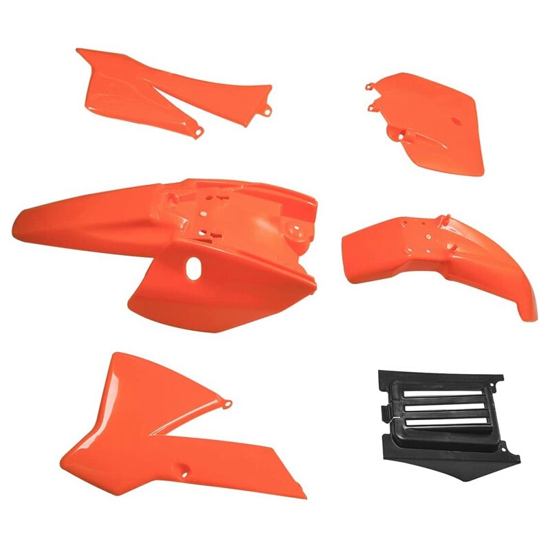 Fairing Body Fender Cover Parts Kit Orange for KTM 50 SX 50CC 50SX Mini Dirt Pit Kids for KTM50 Senior Junior Jr Sr