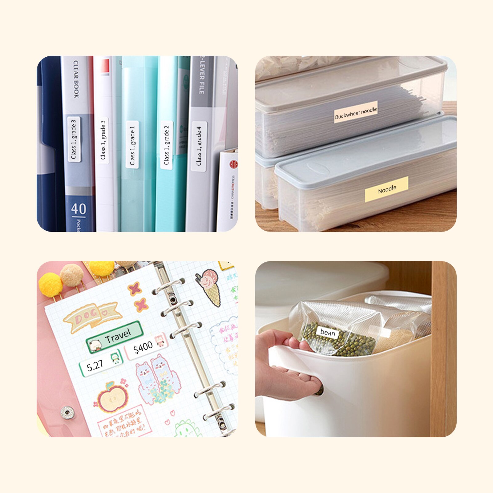 Niimbot Label Printer D110 Mini Wireless Protable Mobile Printer with 1 Roll Label Paper Price Tag Printing