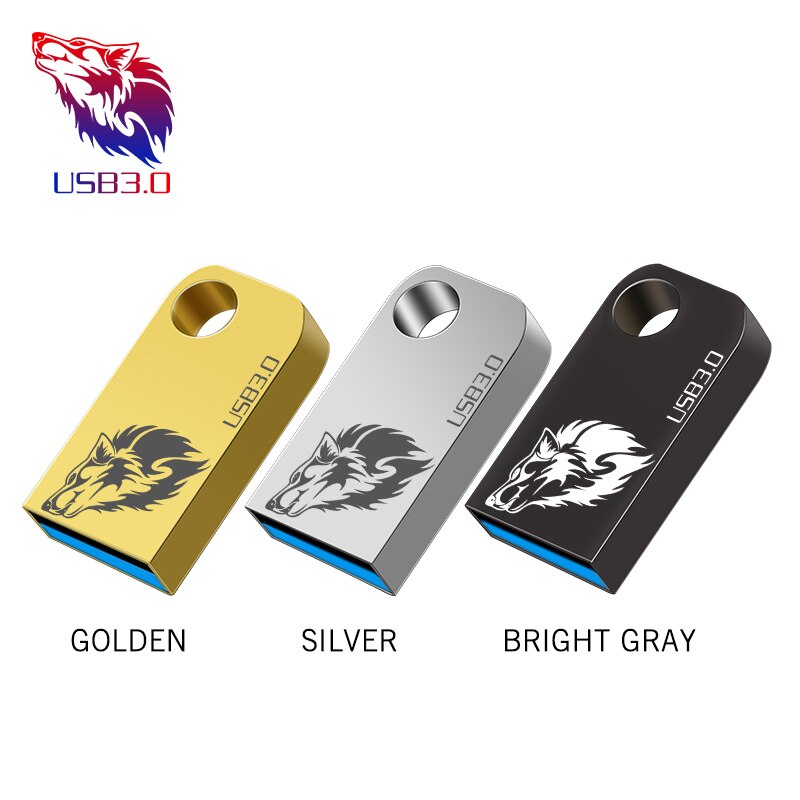Mini Usb 3.0 Flash Drive 128Gb 64Gb 32Gb High Speed 16Gb 8Gb 4Gb Geheugen flash USB3.0 Stok Kleine U Disk
