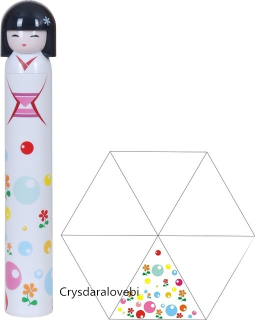 Parapluie pliant pour fille, Kimono traditionnel, jolie bouteille japonaise, nouveauté: 5