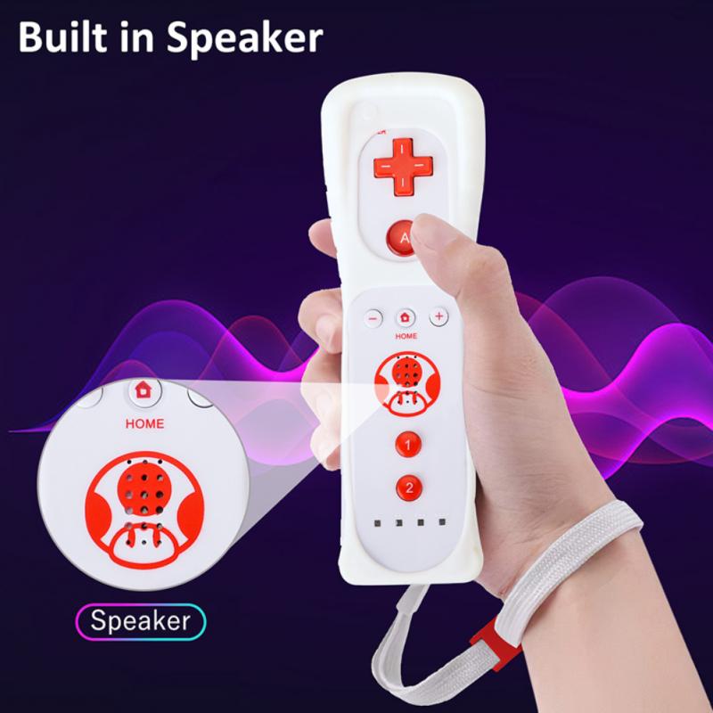 2 In 1 For Wii Remote Controller Wireless Gamepad For WiiU Motion Plus Joystick Wireless Remote Control For Wii Console
