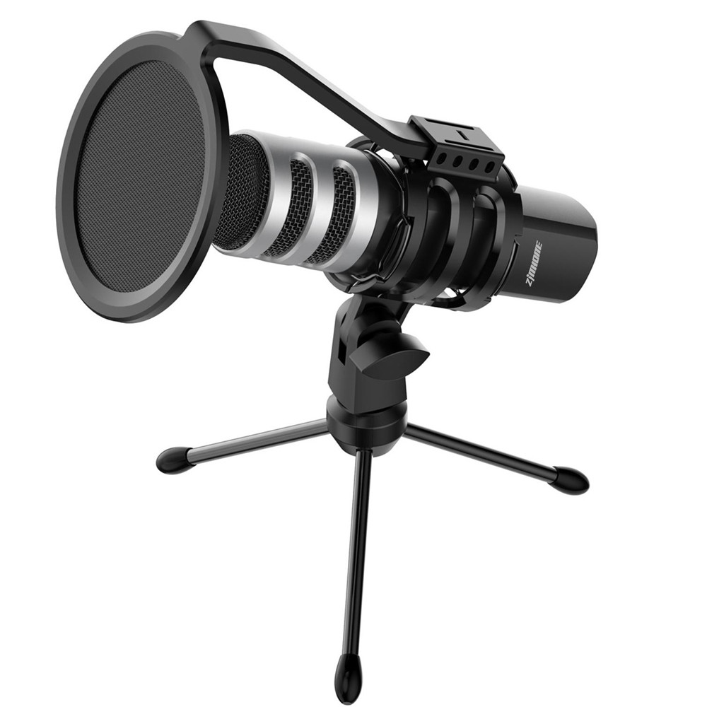 Profession Studio Microphone for PC Computer USB Microphone with Stand Mic Recording Chating Studio Microfone