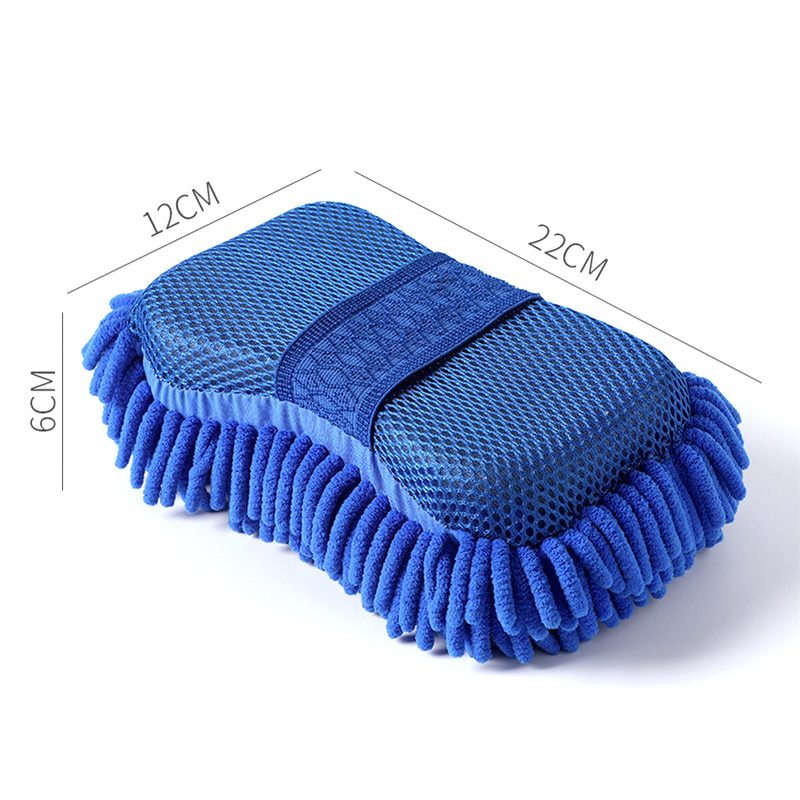 Spazzola in spugna per lavatrice per auto in fibra ultra fine Pulizia Dettagli per la cura dell'auto Spazzola Asciugamani per lavaggio Guanti per auto Accessori per lo styling: Default Title