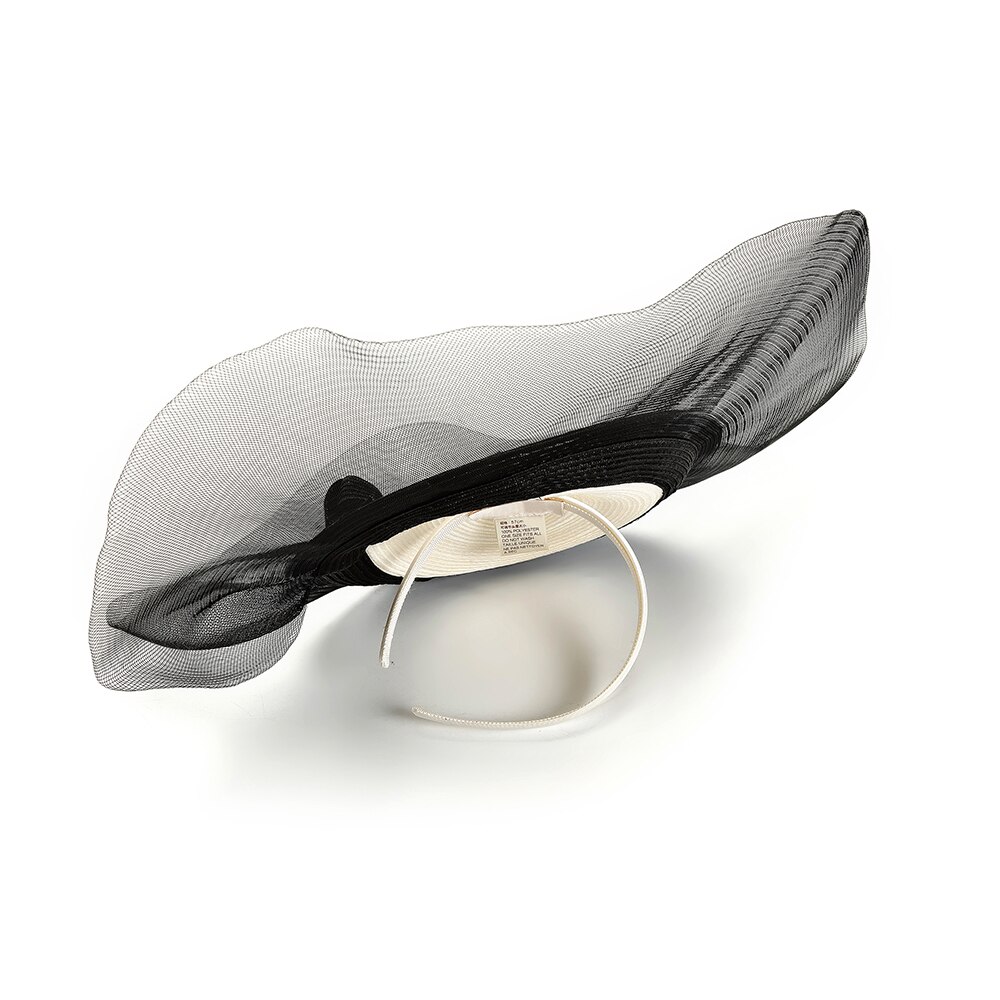 British Royal Wedding Hats Fascinators For Women Fedoras Hat White Straw Feather Bow With Veil Prom Church Cap Party Hat