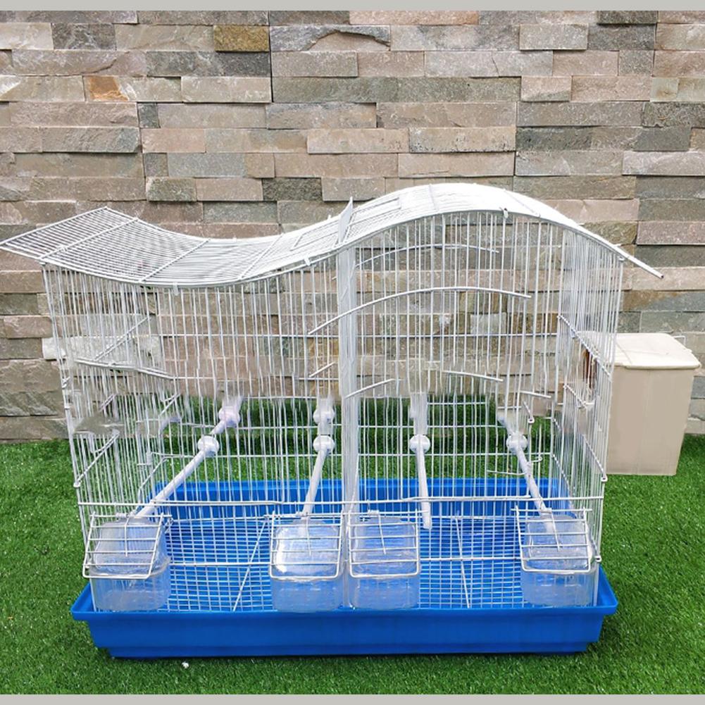 Bird Nest Box Bird Cage Mount Nesting Box Plastic Parakeet House Breeding Mating Box for Budgie Lovebirds Cockatiel Parrot