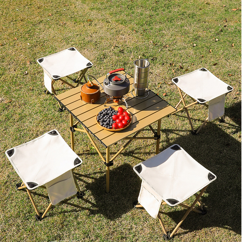 Sgabello pieghevole portatile da esterno Sgabello pieghevole da campeggio Escursionismo Spiaggia Viaggi picnic Sedile da pesca Strumenti picnic ultraleggero