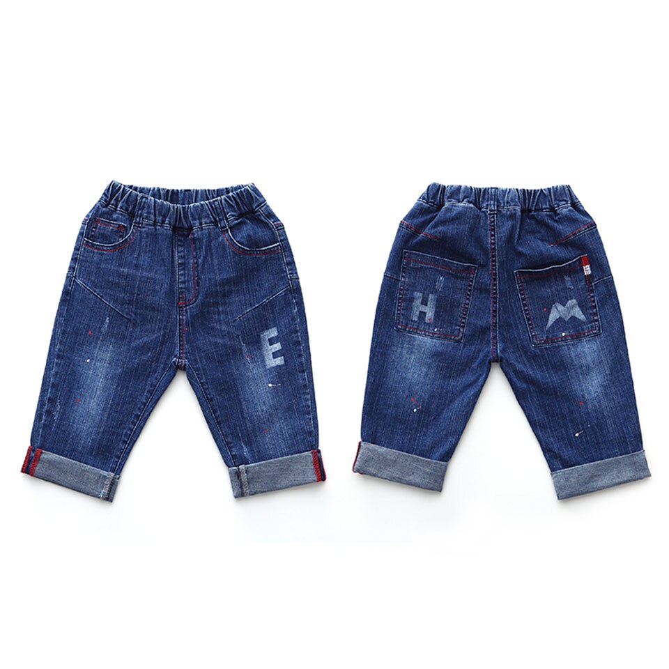 Short en jean pour bébé garçon, Style d'été, culotte décontractée pour enfant, pantalon court, doux et droit