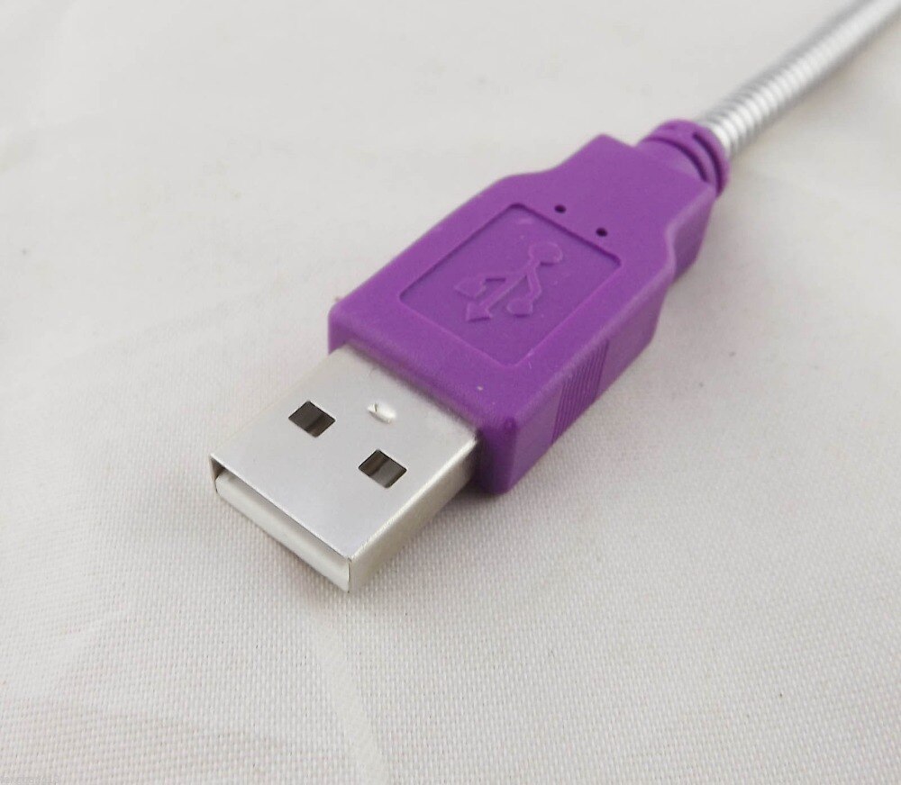 1pc USB 2.0 A Male Plug to USB Micro 5 Pin Male Plug Extension Flexible Metal Stand Cable 15cm