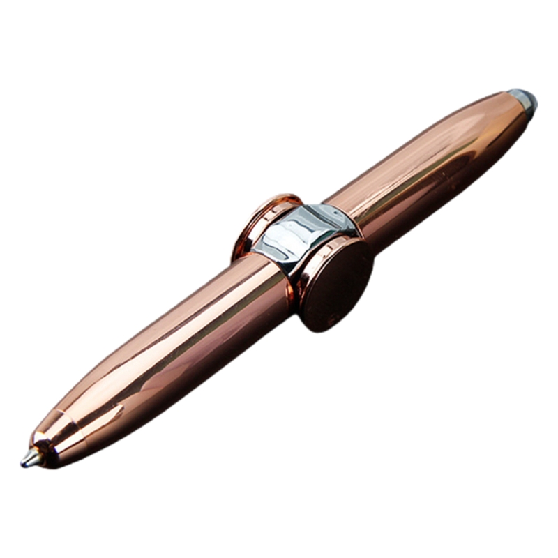 Luminous LED light Fidget Spinner Hand Top Spinners Glow in Dark Light Figet Finger Stress Relief Stationery for student