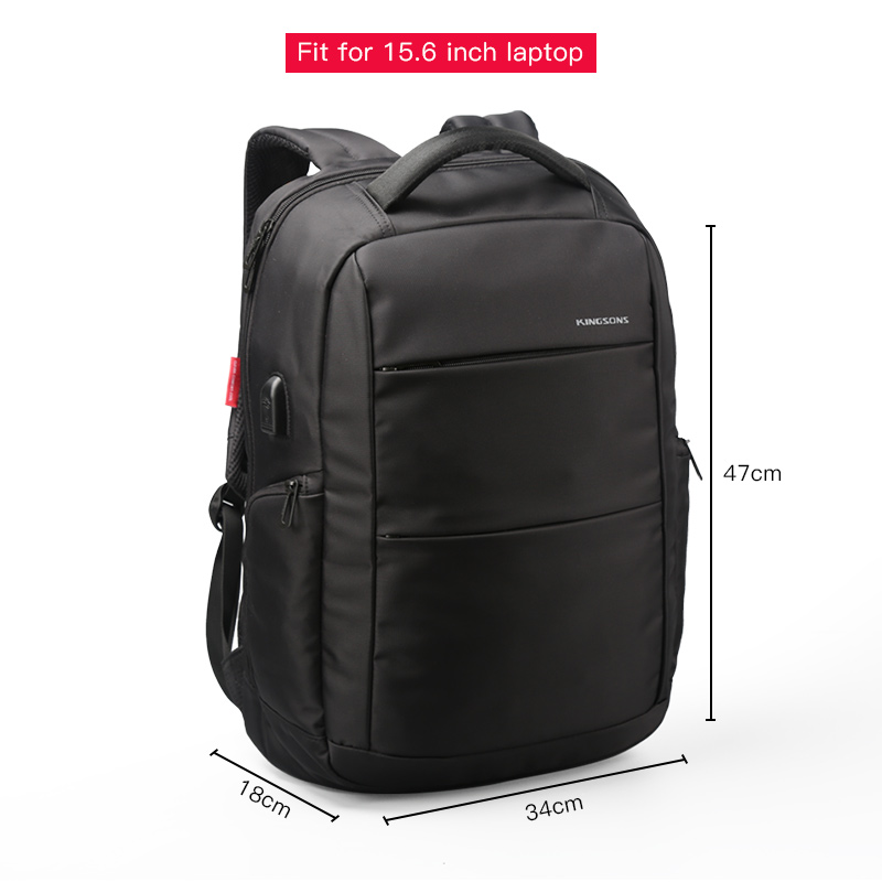 Kingsons à prova dwaterproof água das mulheres dos homens mochila 15.6 polegada portátil mochila masculino feminino sacos de escola anti-roubo para a menina do menino adolescente