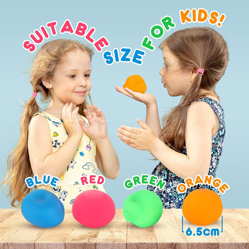 Balles anti-Stress Squishy, jouets de résistance, soulagement du Stress sensoriel, jouets de thérapie des mains, balle à presser pour enfants et adultes