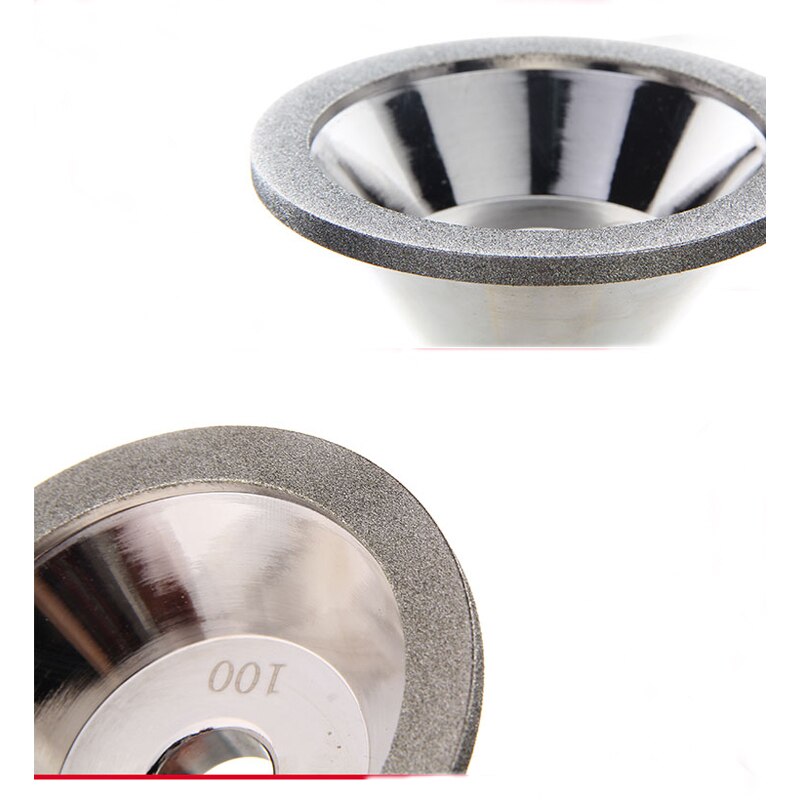 Legering Slijpschijf Van Universele Slijper 100Mm Diamant Slijpschijf Cbn Schurende Grinder Verscherpen Hardmetalen Tip