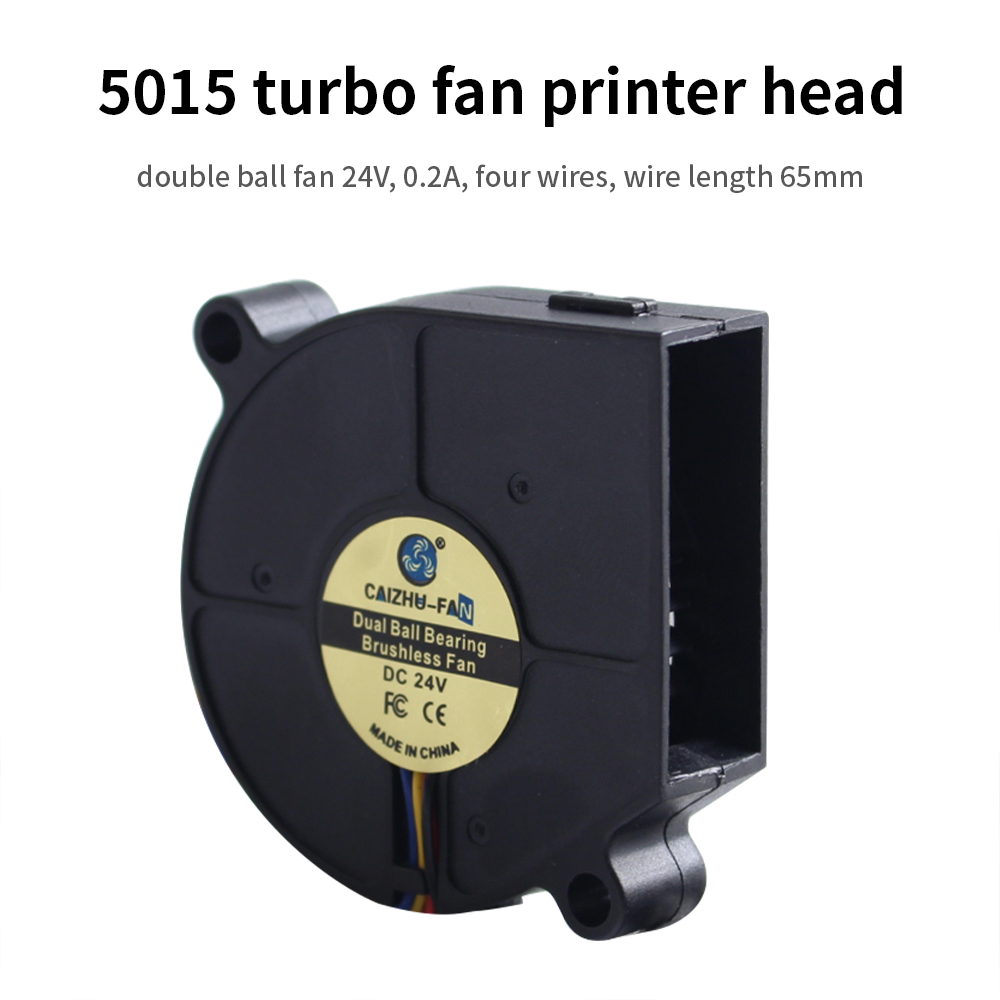 Fan for Flashforge Adventurer 5M Pro 3010/4020/4010/5015/5020/12032 Fan 24V Filter/Turbo/Case/Extruder Fan for 5M Pro Hotend