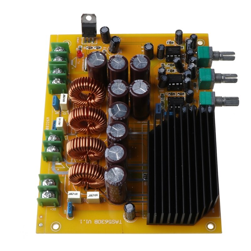 2.1-channel 300W+2x150W TAS5630 Class-D Subwoofer Digital Amplifier Amplificador