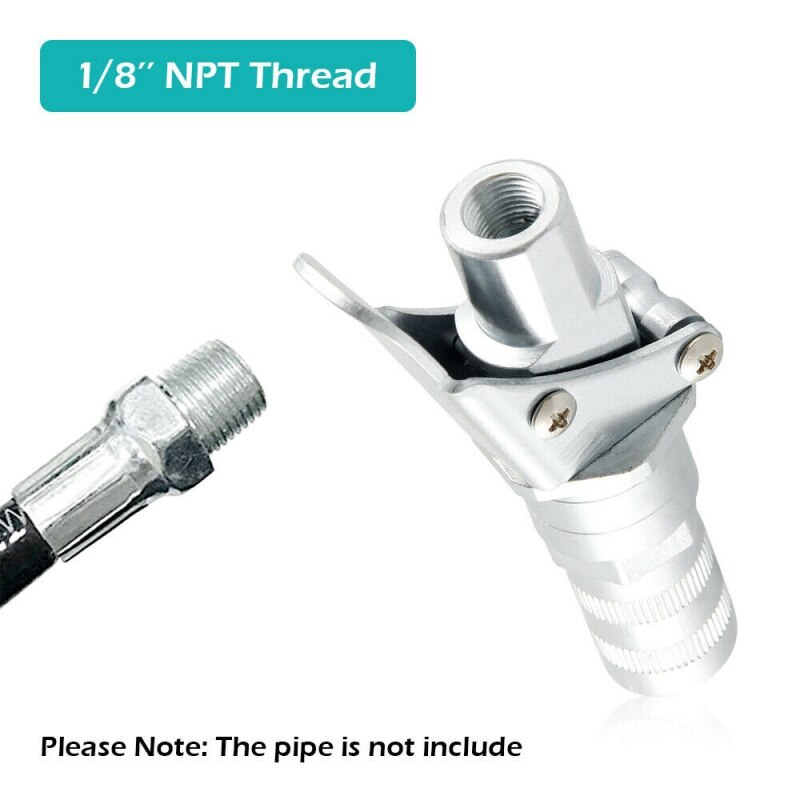 Pliers High Pressure Grease Fitting Double Handle Grease Filling Head Self-Locking Grease Mouth Hardware Accessories