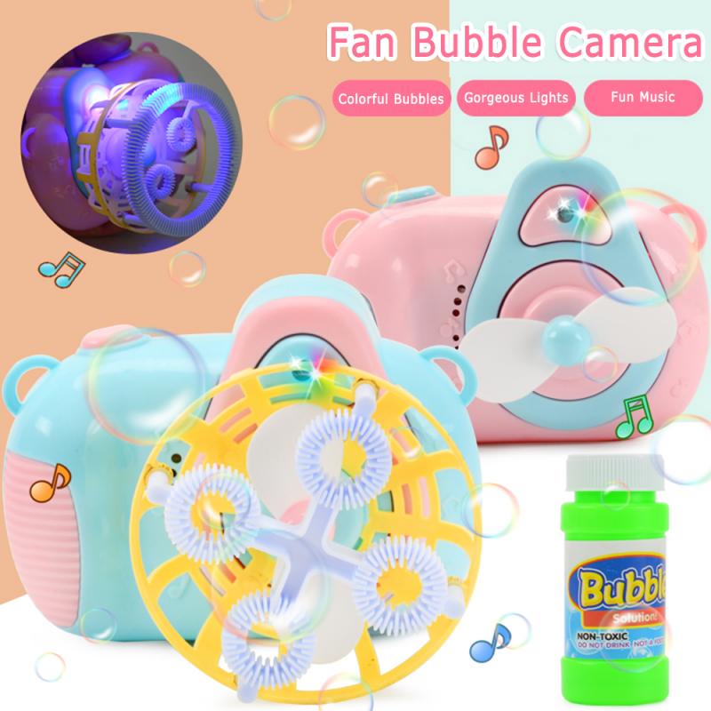 Bubble Machine Gun Toys Toy Children Soap Water Bubble Blowing Machines Automatic Electric Funny Outdoor Toys