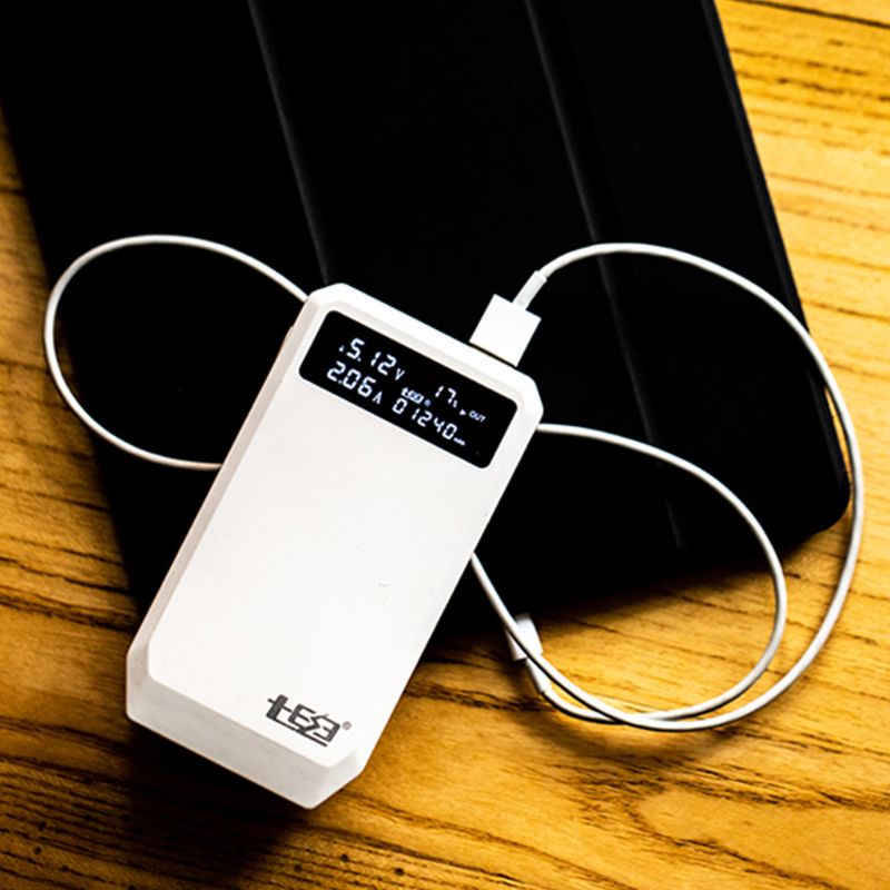 Keine Batterie Dual USB QC 3,0 + Typ C PD Ausgang 3x18650 Batterien DIY Power Bank Halter Fall schnelle Ladegerät Für Handy Tablet