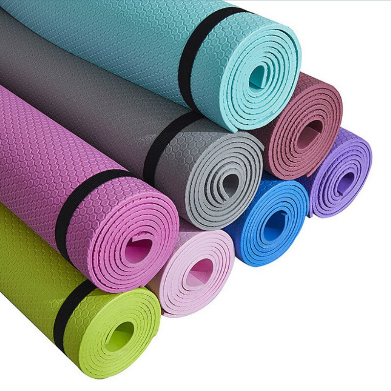 Yoga Mat Anti-Slip Sport Fitness Mat 3Mm Dik Eva Comfort Foam Yoga Mat Voor Oefening, yoga, En Pilates Gymnastiek Mat