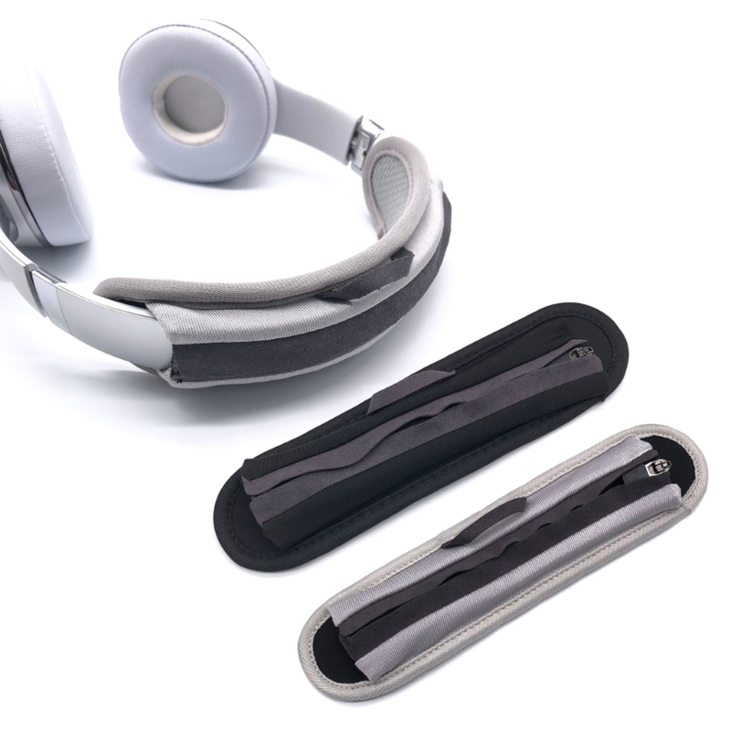 Universal Headphone Cover com fechamento completo, Headband Zipper Almofada, Edifier Free, W820NB, W860NB, SOLO2, 896C, QC35, QC45